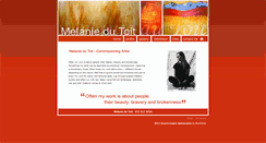 Desktop Screenshot of melaniedutoit.co.za